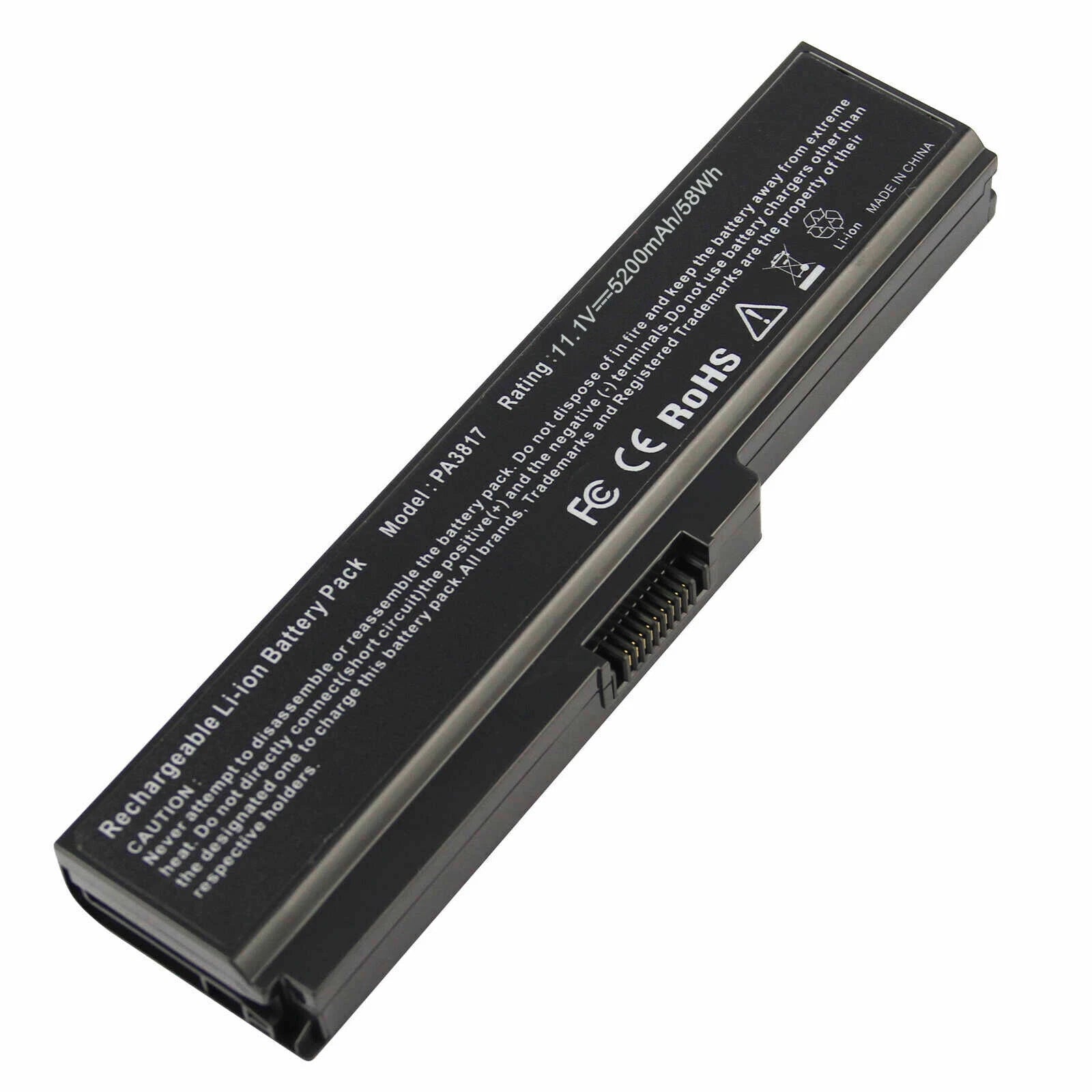 Battery for Toshiba Satellite PA3817U-1BRS PABAS228 A665 C655 L655 L735 L755 US