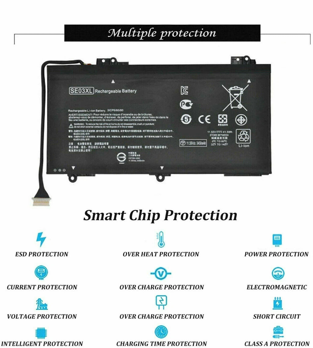 SE03XL Battery for HP Pavilion 14-AV 14-AL HSTNN-LB7G 849568-421 849908-850