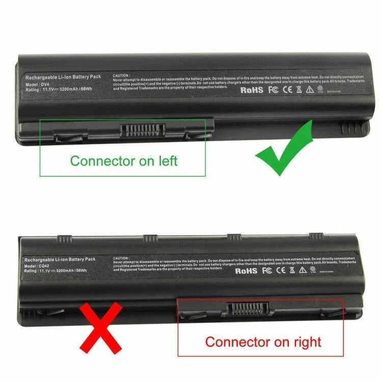 Battery for HP G60-630US G60-530US G60-533CL G60-125NR G60-233CA G60-642NR G61