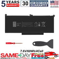 Battery For Dell Latitude 12 13 14 E7280 E7480 7480 7490 7380 7390 7.6V/60Wh