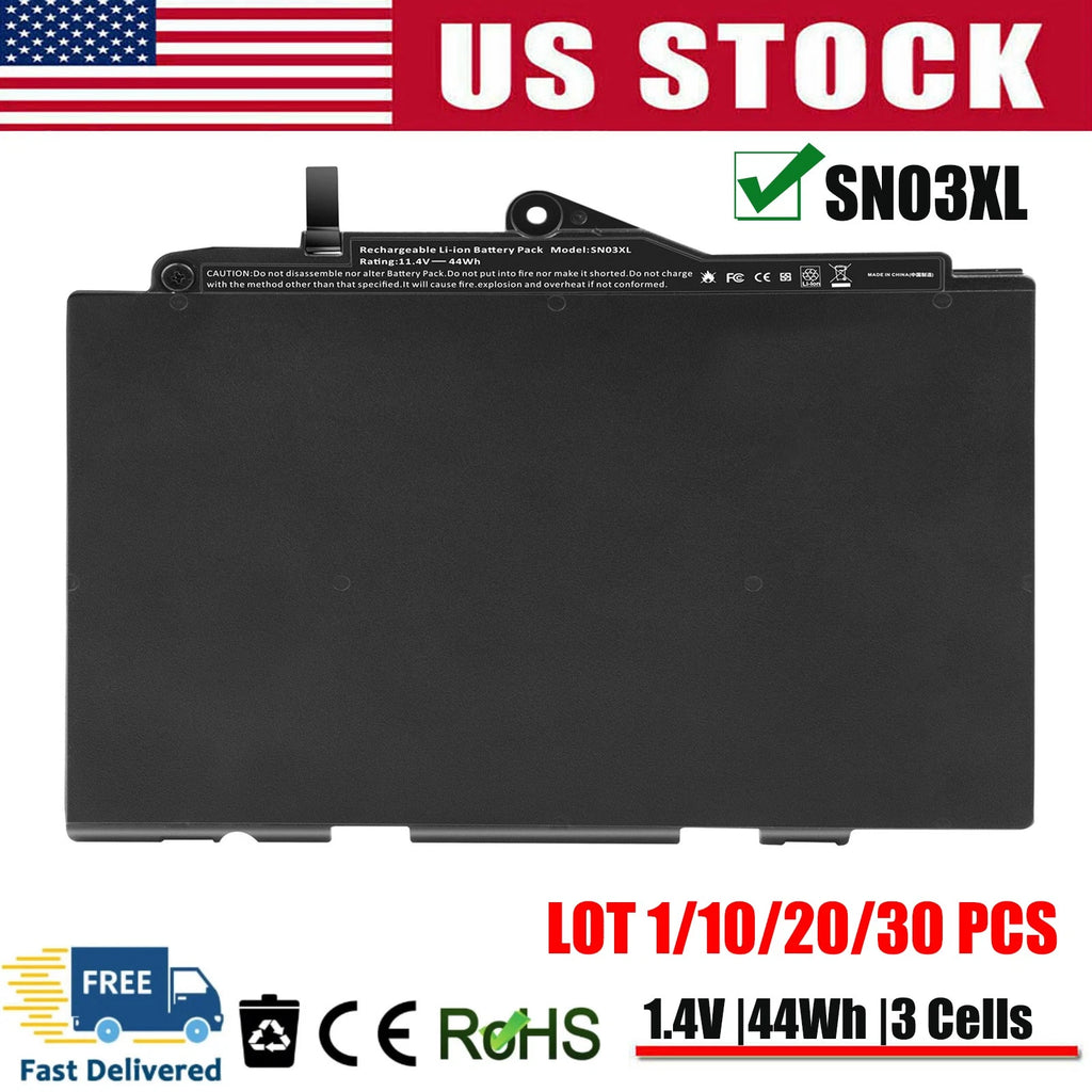 ?LOT SN03XL Laptop Battery for HP EliteBook 820 G3/ 820 G4/ 725 G3/ 725 G4 Serie