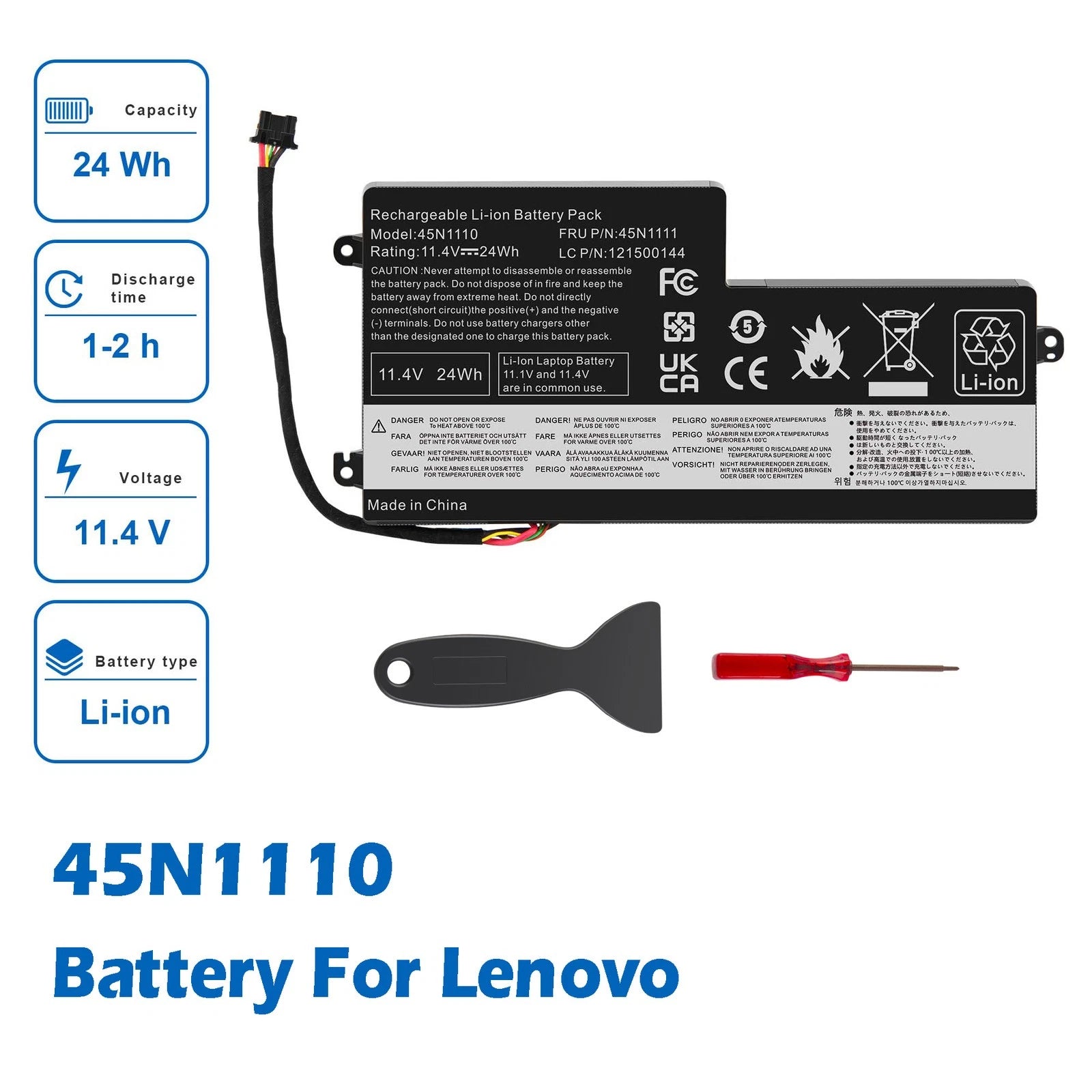 Battery 45N1110 45N1112 for Lenovo ThinkPad T440 T450 T450S T460 X240S X250 X260