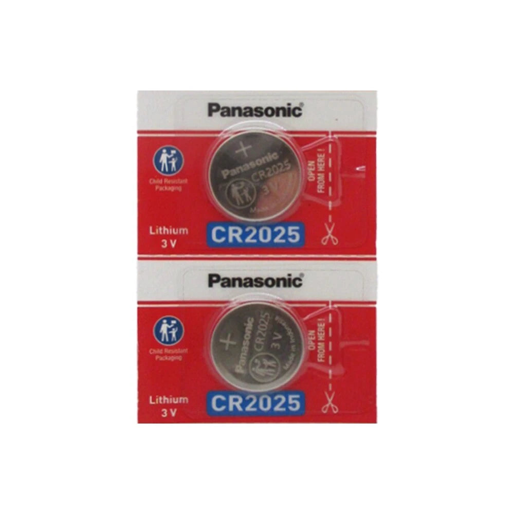 6 Pcs Fresh Panasonic Lithium ECR2025 CR2025 CR 2025 3V Batteries