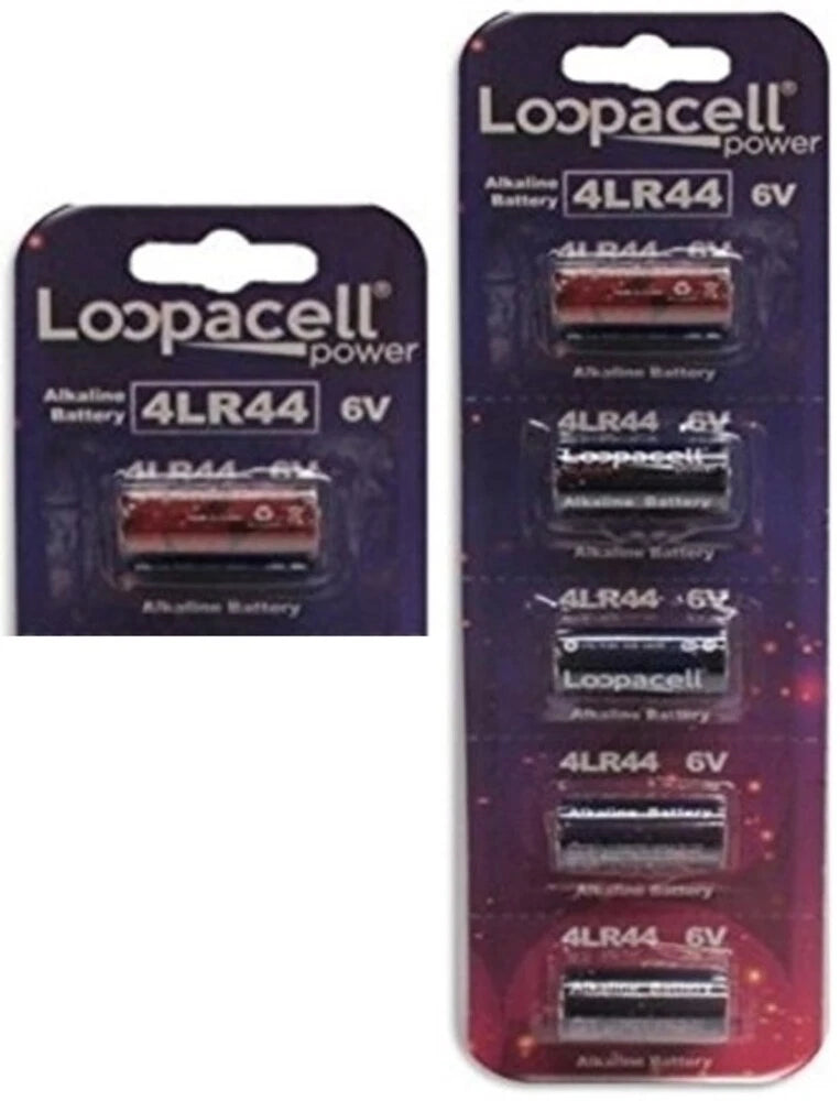 6 A544 4LR44 PX28A 476A GP476 K28L L1325 V28PX 6V Collar Batteries By LOOPACELL