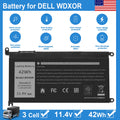 ??LOT WDX0R Battery 42WH For Dell Inspiron 5368 5379 5565 5567 5568 5570 5575 US