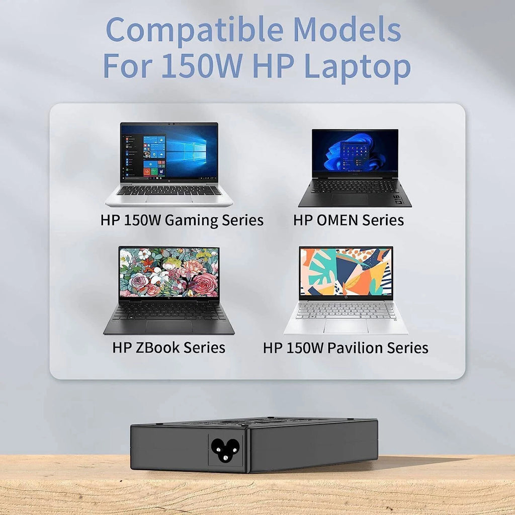 For HP Power Adapter Charger Compatible for HP USB-C Dock G5 G2 Envy 15 17 Omen