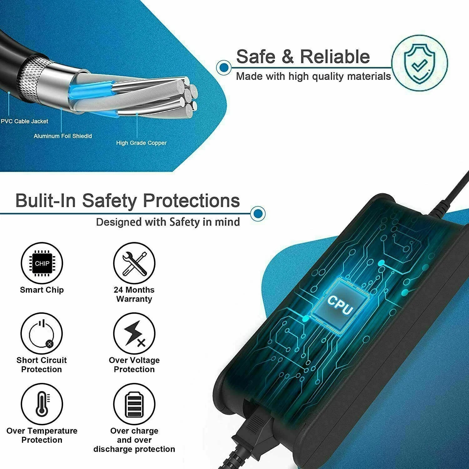 AC Adapter Charger Power Supply For Dell Inspiron 15 5000 15 7000 17 5000 Series