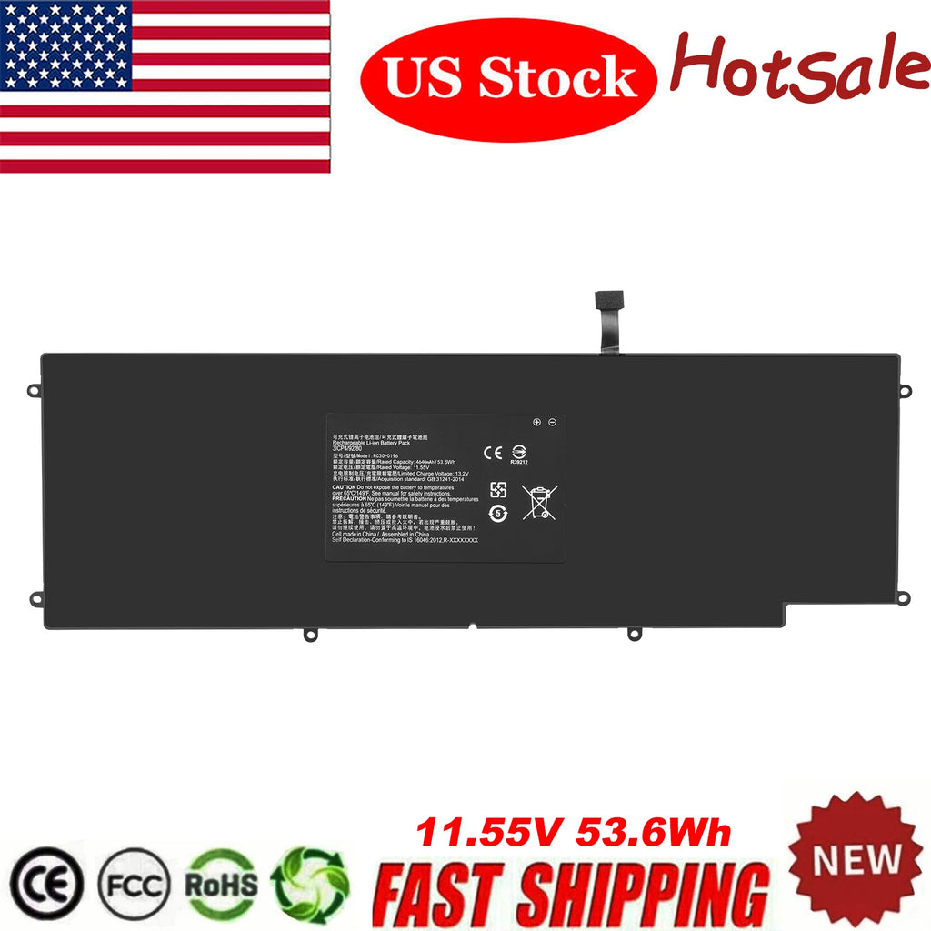 RC30-0196 Battery for Razer Blade Stealth 2016 v2 2017 i7-7500U/8550u RZ09-0239