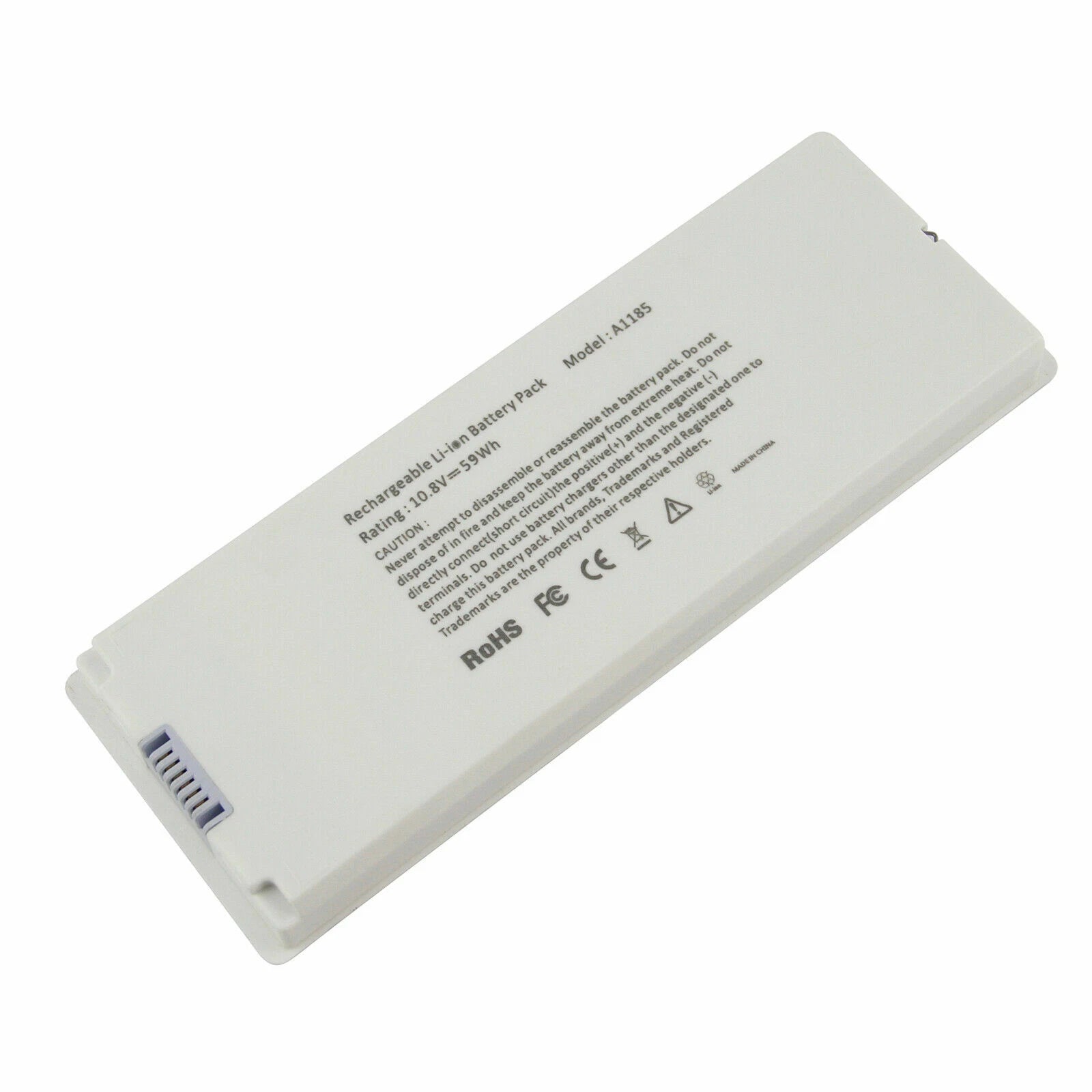 A1181 Battery For Apple MacBook 13" A1185 MA254 MA255 MA561 MA566 2006-2009 60Wh