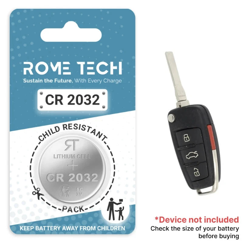 Key Fob Battery Replacement for Audi A3 2006 2007 2008 2009 2010 2015