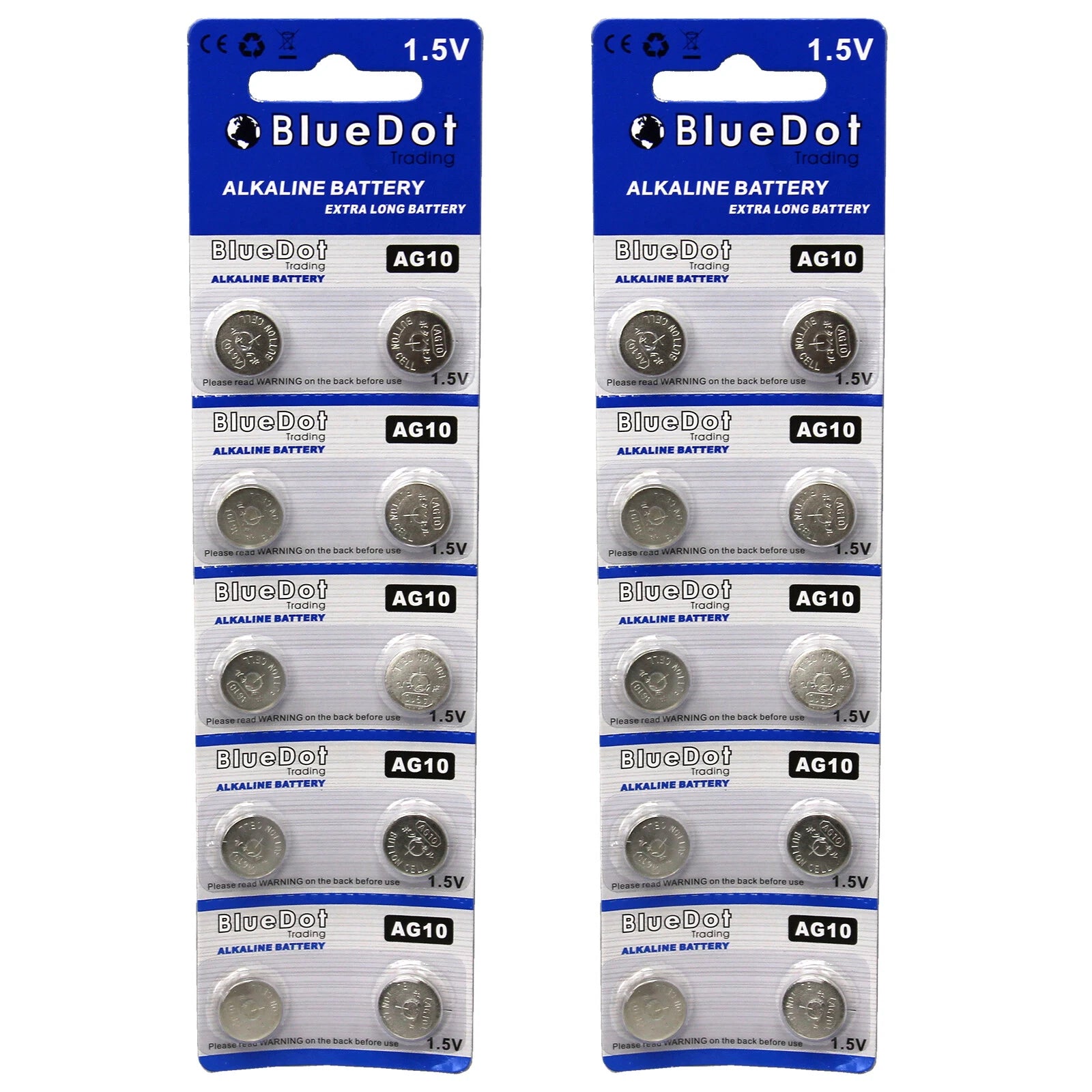AG10 LR1130 LR1131 389A 389 1.5 Volt Button Cell Alkaline Battery USA ~ Qty 20