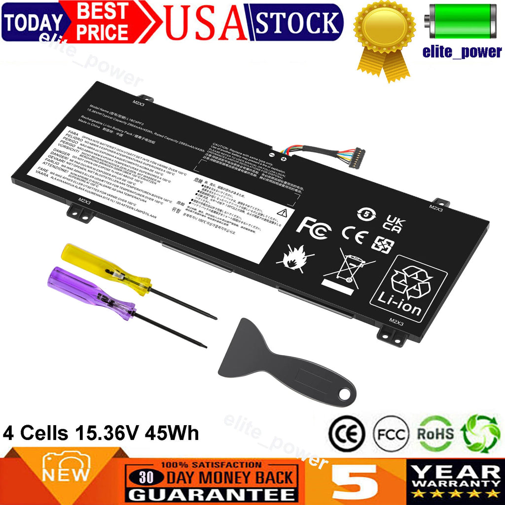 Battery L18C4PF3 for Lenovo IdeaPad Flex-14IML/14IWL C340-14API S540-14API NEW