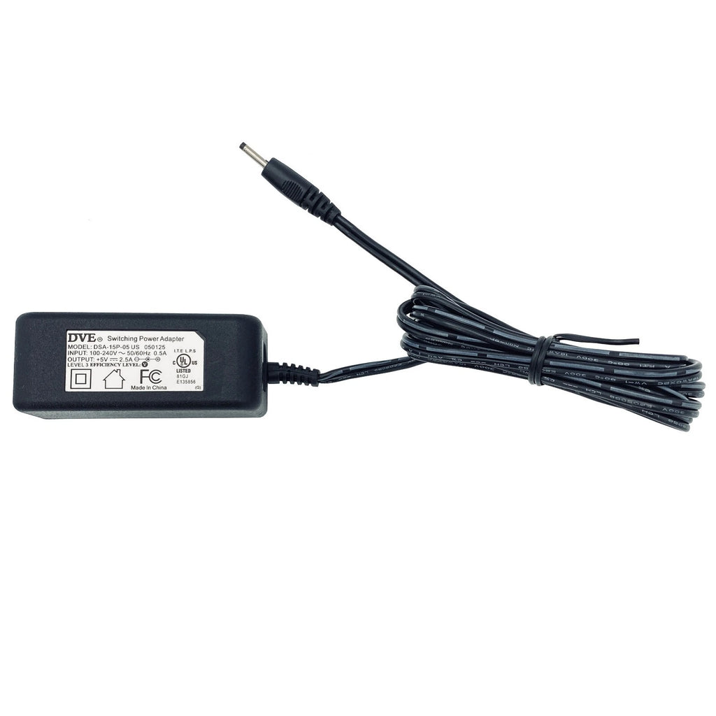 NEW Genuine DVE V-Infinity DSA-15-05 Wall Power Adapter 5V 2.5A Charger
