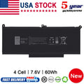 F3YGT Battery For Dell Latitude 12 13 14 E7280 E7480 7480 7490 7380 7390 DM3WC C