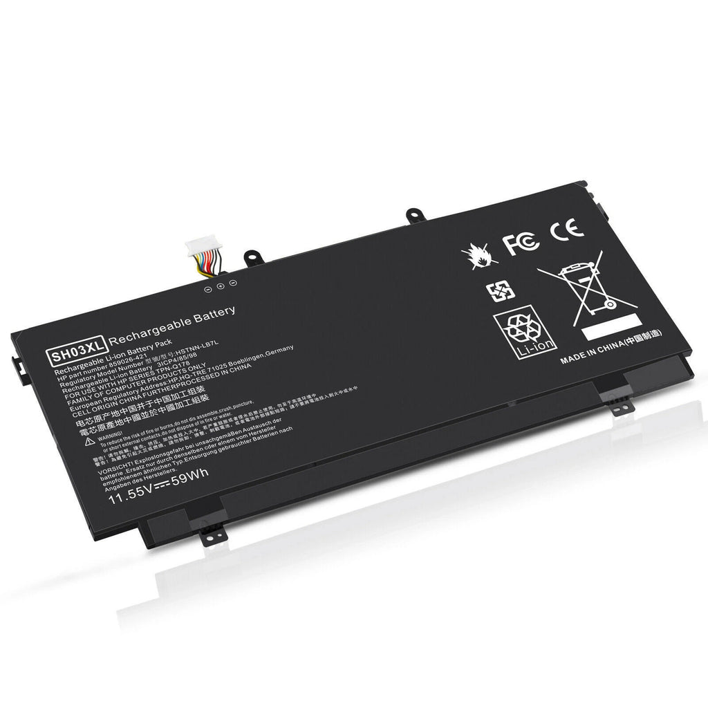 SH03XL Battery For HP Spectre X360 13-ac 13-w HSTNN-LB7L 859026-421 859356-855