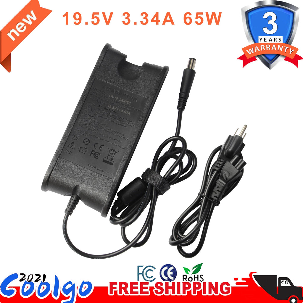 AC Adapter For Dell Inspiron 15 5570 5575 5578 5579 Laptop Charger Power Supply