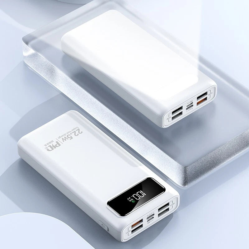 Power Bank 20000mAh Charging Portable External Battery Backup for Cell Phone