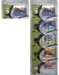 6 Maxell 361 SR721W Watch Battery Silver Oxide Made in Japan