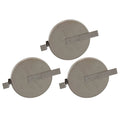 3x CR2032-MFR-SM 3V Lithium Coin Battery HORZ SMT 2-PIN for Kenwood RTC