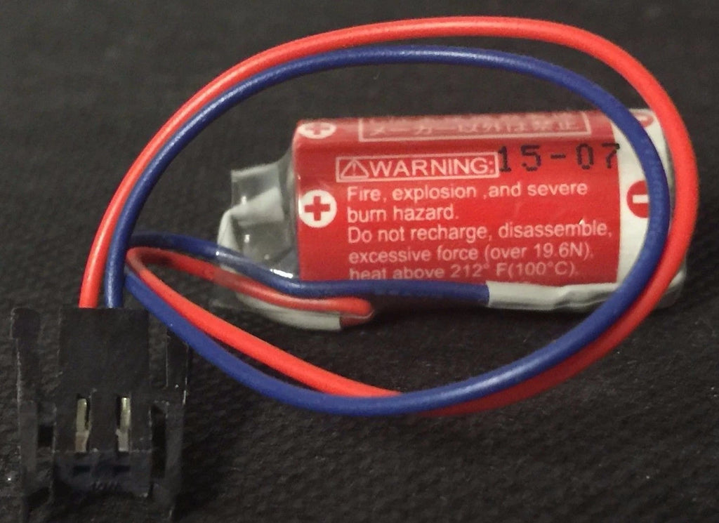 Brand New Maxell ER17/33 3.6V 1600mAh Lithium Thionyl Chloride Battery with Plug