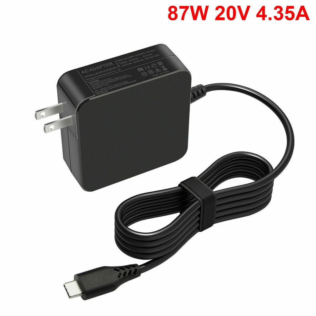 87W USB-C AC Adapter Charger for Apple MacBook Pro 15" 13" Air 13" A1719 A2179