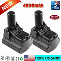 2X 10.8/12V 4000mAh Li-ion Battery For Hitachi DS10DFL FCH10DL BCL1030A BCL1015
