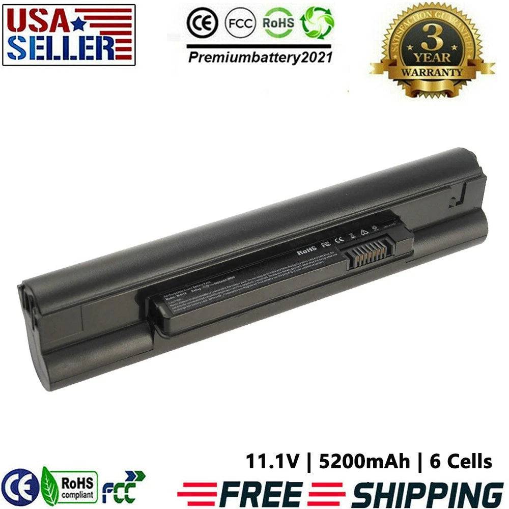 57Wh Battery for DELL Inspiron Mini 10 10v 1010 1010N 1011 PP19S K916P 11z Fast