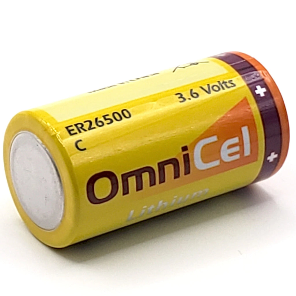 OmniCel ER26500 3.6V 8.5Ah Sz C Standard Lithium High Energy Battery