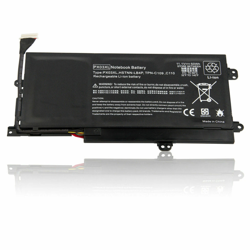 PX03XL Battery for HP Envy 14 Touchsmart M6 M6-k Sleekbook 715050-001 Notebook