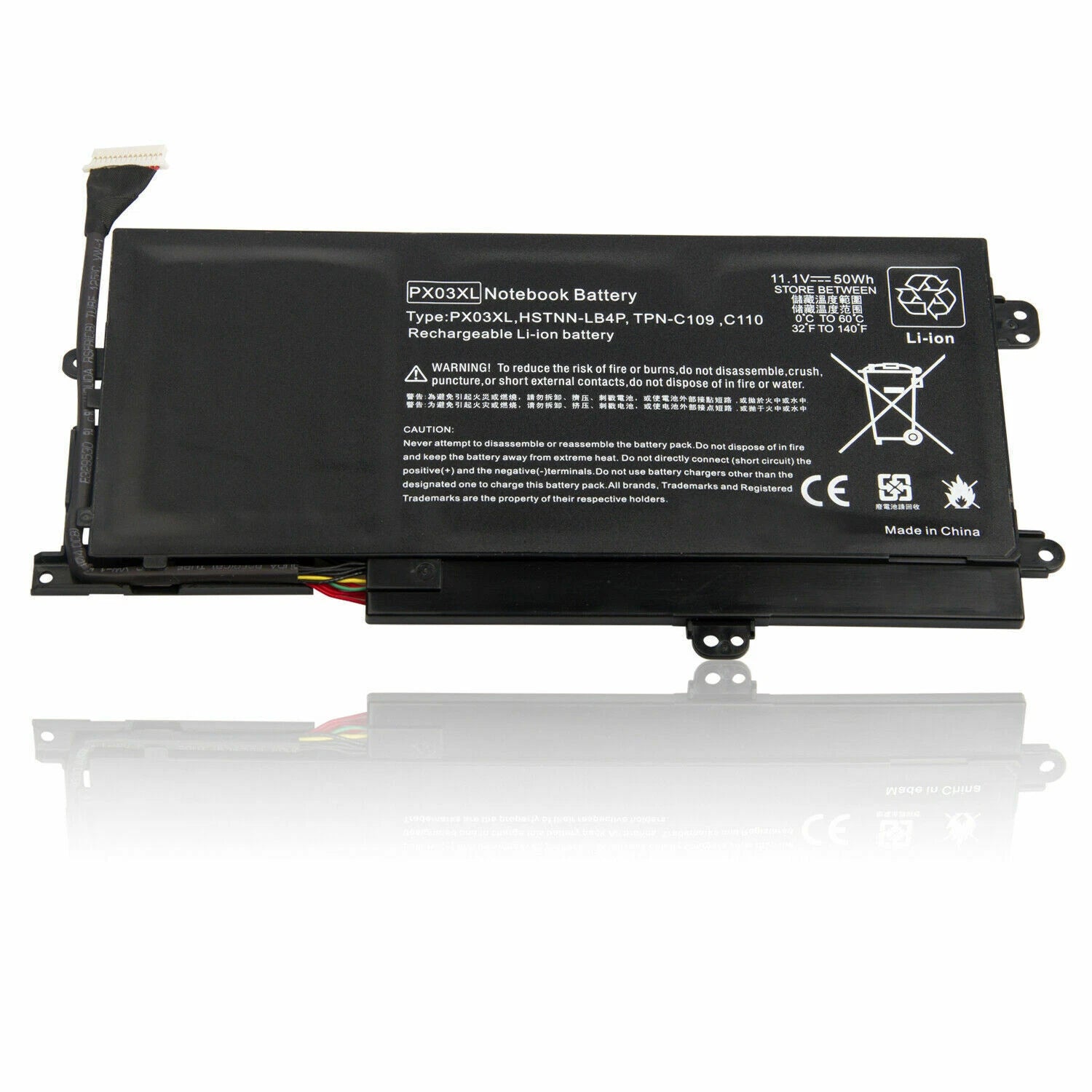 PX03XL Battery for HP Envy 14 Touchsmart M6 M6-k Sleekbook 715050-001 Notebook