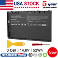 Replace BT04XL Battery for HP EliteBook Folio 9470M 9480M HSTNN-DB3Z 687945-001