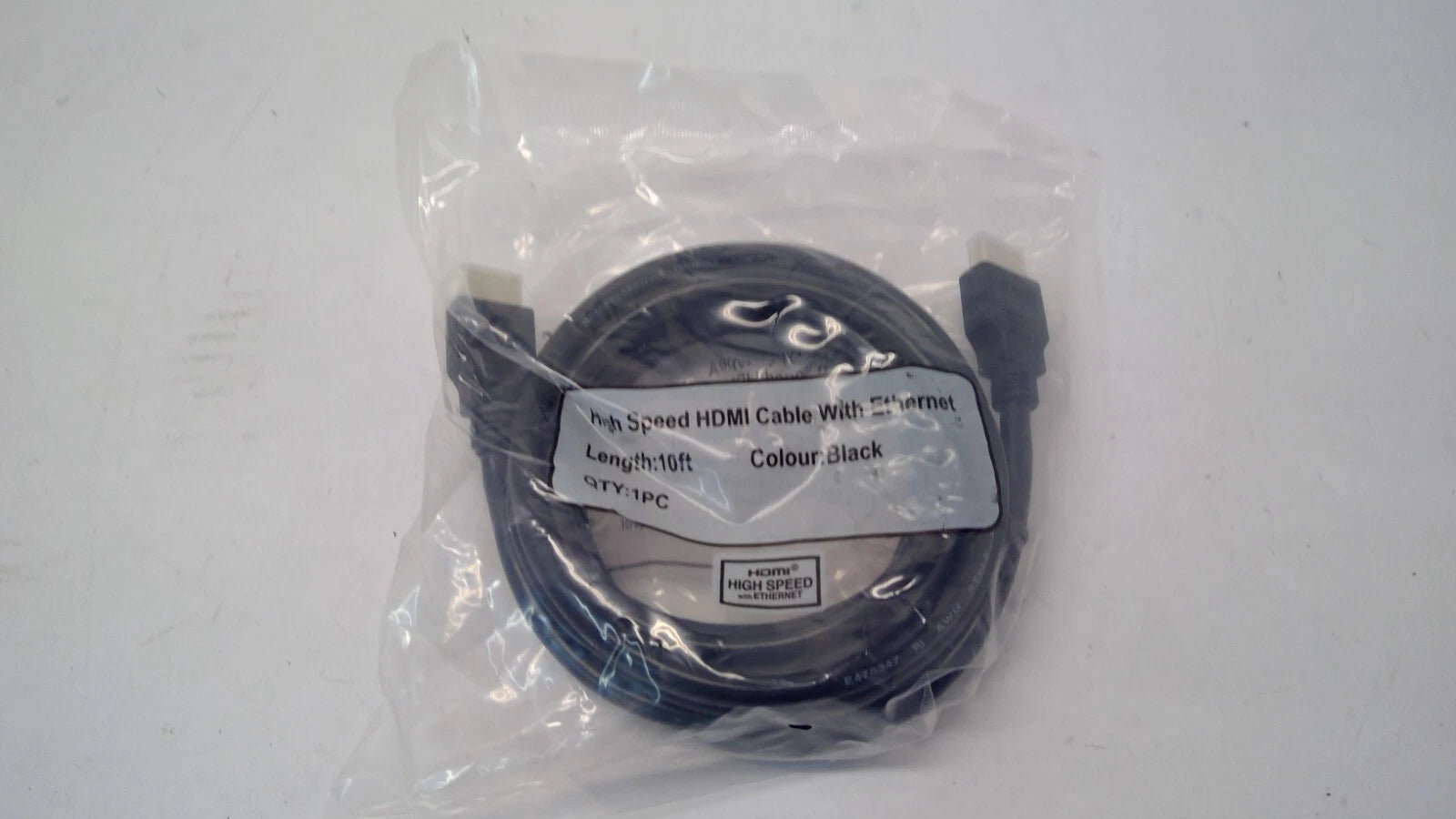 NEW HDMI CABLE HIGH SPEED with ETHERNET 10ft for HD LAPTOP PC PS5