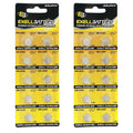 2x 10pk Alkaline 1.5V Watch Battery Compatible With SR926 SR927 SR927W