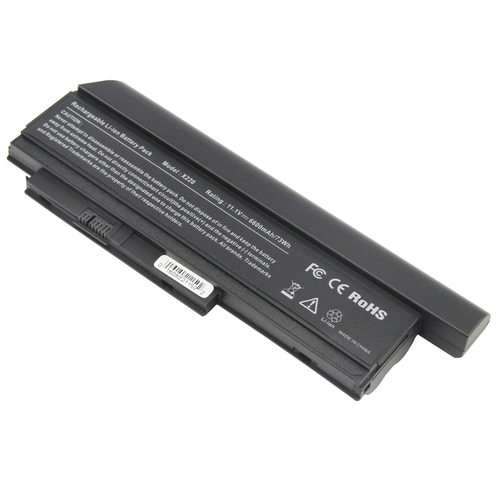 Laptop Battery for Lenovo ThinkPad X220 X220i X220s 45N1019 0A36282 0A36283