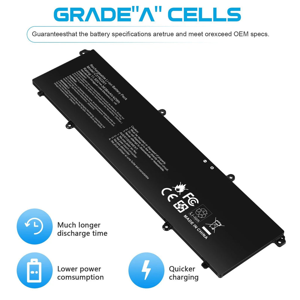 ??C31N2201 Battery For Asus Vivobook F1504ZA E1504FA E1504GA X1504ZA 3ICP5/58/78