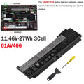 27Wh 00HW024 00HW038 Battery 01AV406 For Lenovo ThinkPad T460s T470s 01AV462