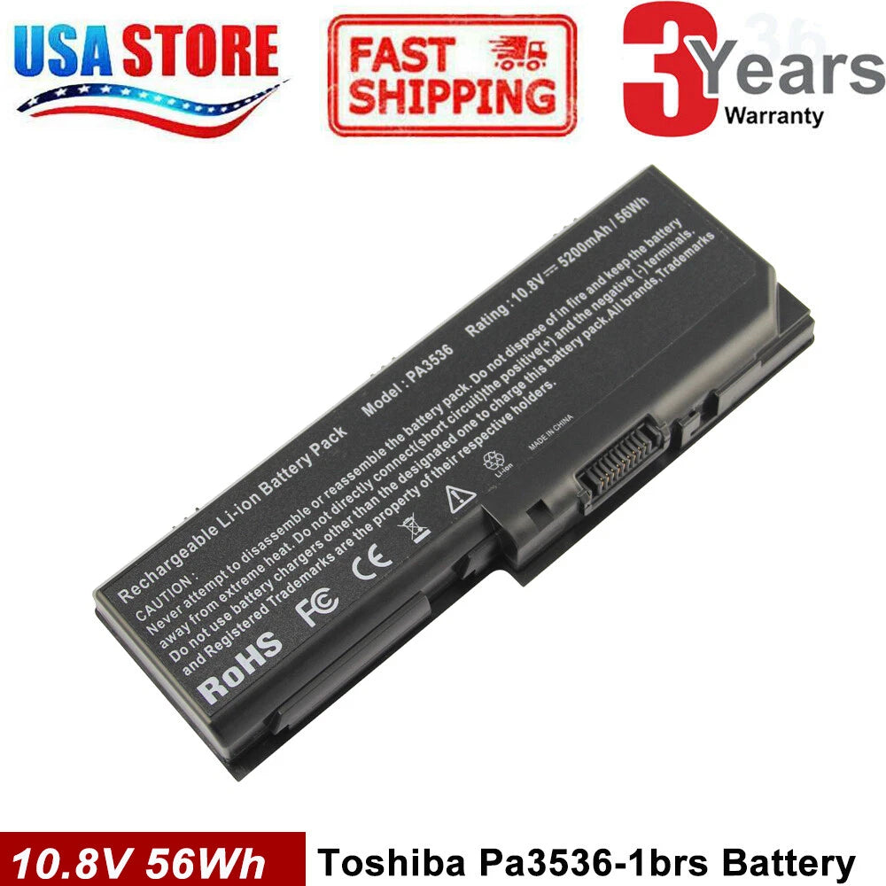 Battery for Toshiba PA3536U-1BRS PA3537U-1BRS PABAS100 PABAS101 Series