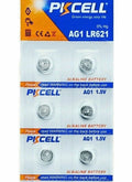 6x LR60 AG1 164 LR621 Batteries Button Cell Toy Battery 364 SR621 SR621SW 364A