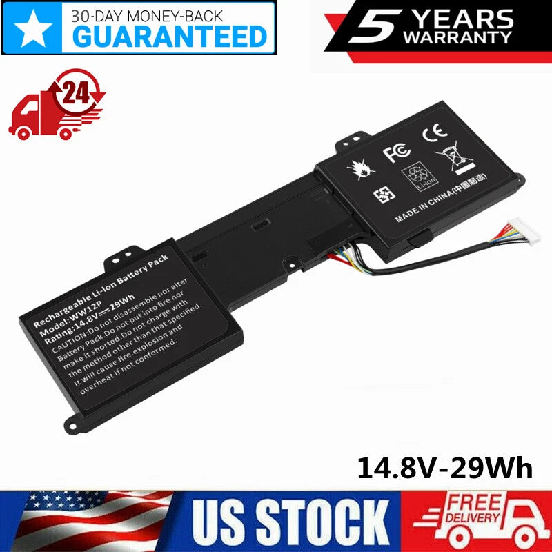 29Wh Battery For Dell Inspiron Duo 1090 Tablet PC Convertible TR2F1 WW12P JRYGD