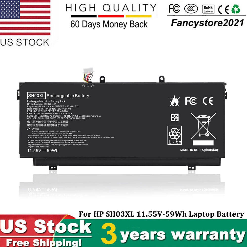 Battery For HP Spectre x360 13-AC033DX Spectre x360 13-W013DX x360 13-w034ng