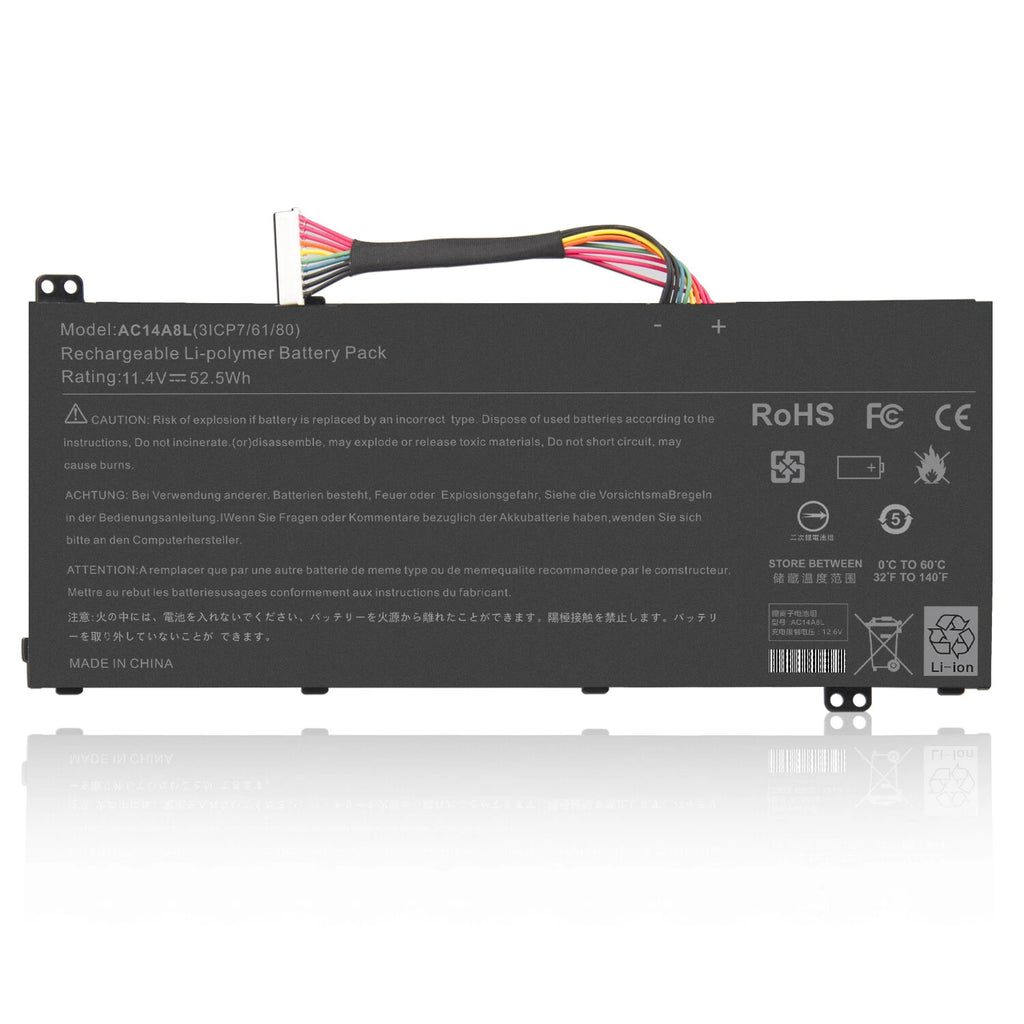 New AC14A8L Battery For Acer V15 Nitro Aspire VN7-571 VN7-571G VN7-591G VN7-791G