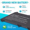Replace TF03XL Battery For HP Pavilion 14-BF 14-BK 15-CD 15-CK Series 11.55V 42W