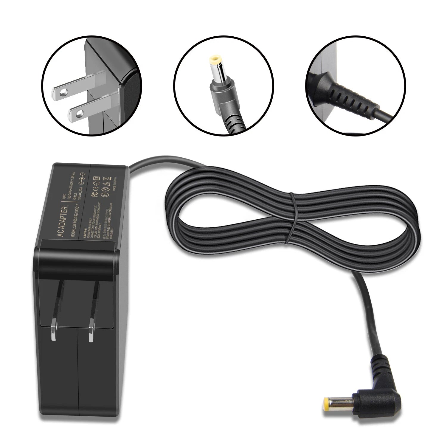 Laptop AC Adapter Charger Battery Power Cord Supply for Asus X551 X551M
