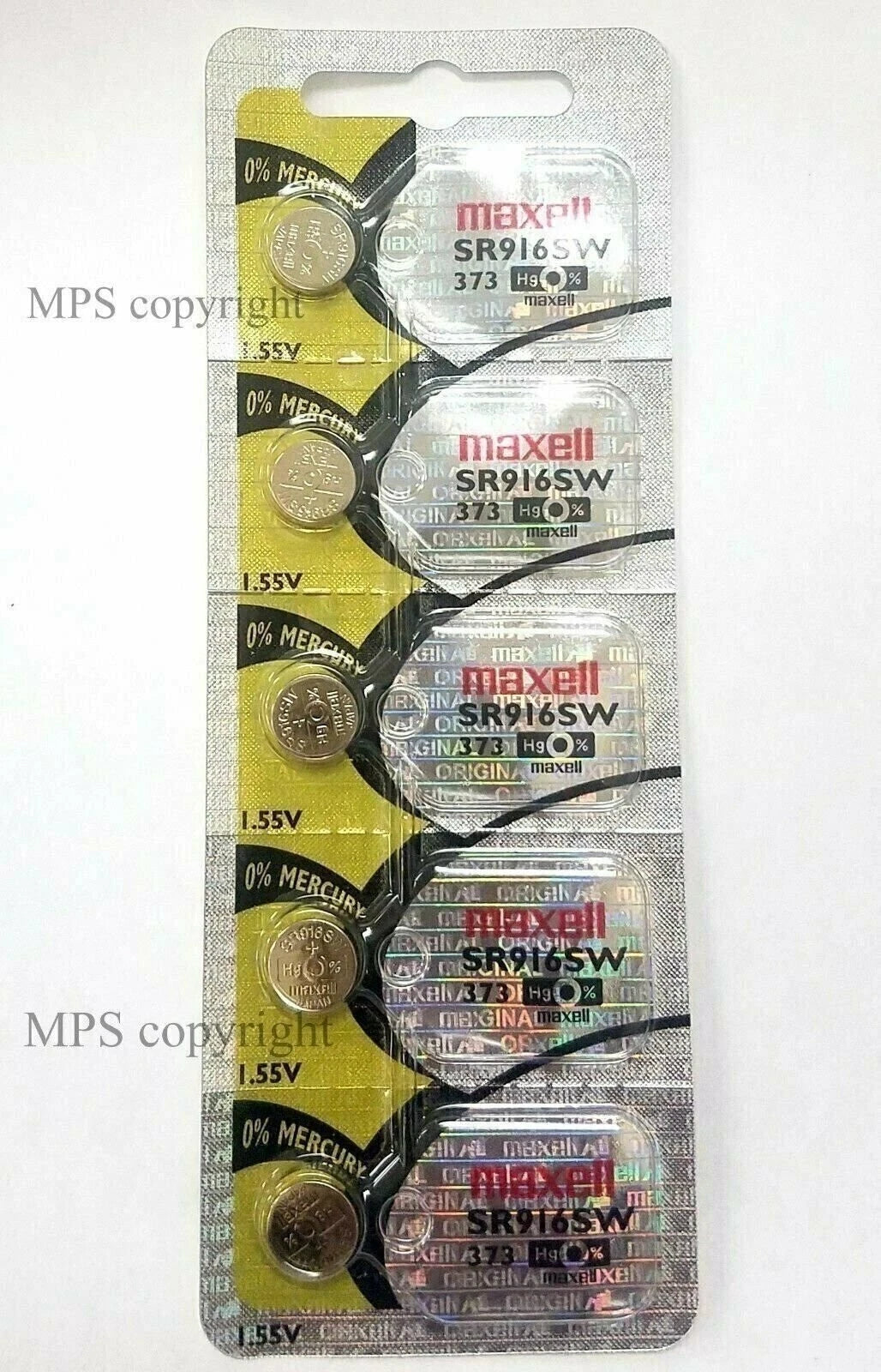 373 MAXELL WATCH BATTERIES SR916SW SR68 SB-AJ WA V373 D373 New Authorized Seller