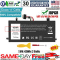?LOT 1-30 JOPGR J0PGR 1WND8 Battery For Dell Latitude 5285 5290 2-in-1 T17G 42Wh