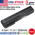 Battery for HP 8460p 6360B 628666-001 628668-001 628670-001 631243-001 / Charger