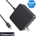 65W watt Laptop Charger Type C USB-C AC Adapter for Lenovo, Asus, MacBook pro