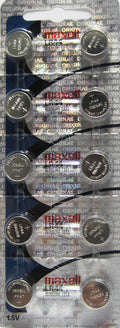 10 PACK MAXELL LR44 A76 L1154 AG13 357 157 303 New Alkaline Battery