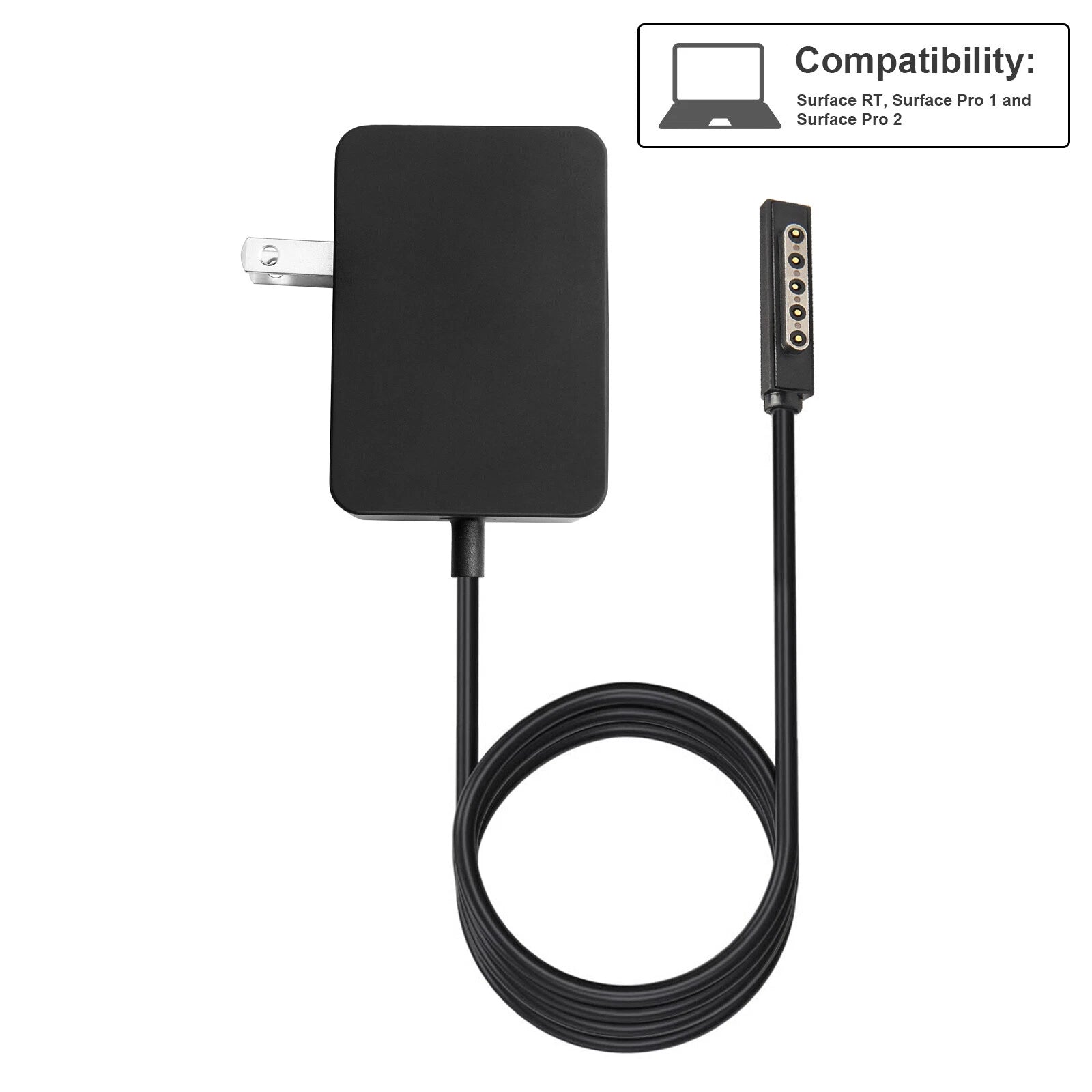 24W For Microsoft Surface RT Pro 1 2 Tablet Wall Charger AC Adapter Power Supply