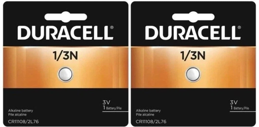 3 Pack Duracell CR1/3N DL1/3N 2L76 Photo Lithium 3V Batteries EXP 2028